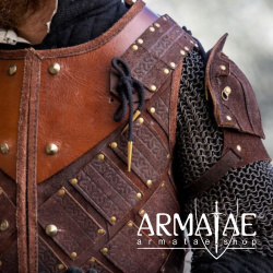 Woodsman Lederrüstung Schwarz oder Braun auf https://armatae.shop - Bild 2 Woodsman Lederrüstung Schwarz oder Braun auf https://armatae.shop - Bild 2