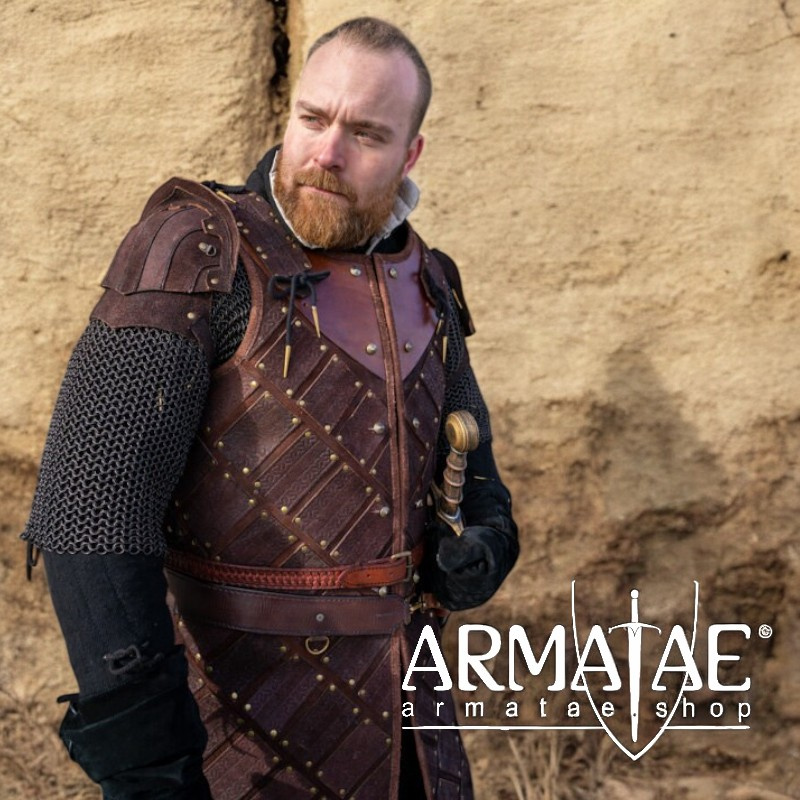 Woodsman Lederrüstung Schwarz oder Braun auf https://armatae.shop - Bild 1 Woodsman Lederrüstung Schwarz oder Braun auf https://armatae.shop - Bild 1
