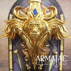 Schwert 'World of Warcraft' im 'King Llane'-Stil auf https://armatae.shop - Bild 4