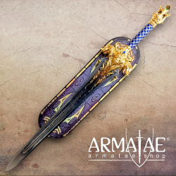 Schwert 'World of Warcraft' im 'King Llane'-Stil auf https://armatae.shop - Bild 8