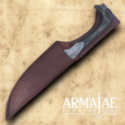 Vogelkopfmesser handgeschmiedet auf https://armatae.shop - Bild 3