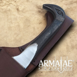 Vogelkopfmesser handgeschmiedet auf https://armatae.shop - Bild 4