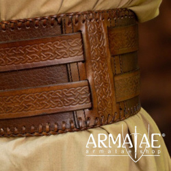 Barbarengürtel von Epic Armoury Braun auf https://armatae.shop - Bild 4