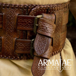 Barbarengürtel von Epic Armoury Braun auf https://armatae.shop - Bild 5
