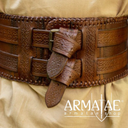 Barbarengürtel von Epic Armoury Braun auf https://armatae.shop - Bild 2