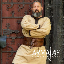 Barbarengürtel von Epic Armoury Braun auf https://armatae.shop - Bild 1