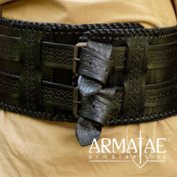 Barbarengürtel von Epic Armoury Schwarz auf https://armatae.shop - Bild 2