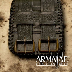 Barbarengürtel von Epic Armoury Schwarz auf https://armatae.shop - Bild 4