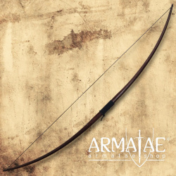 Langbogen Rattan Marksman 68 Zoll dunkel gebeizt Ausführung RH Zuggewicht 30 lbs auf https://armatae.shop - Bild 1