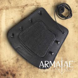 Armschutz Black Baumwolle & Leder auf https://armatae.shop