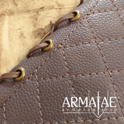 Bogenschützen Armschutz Leder braun auf https://armatae.shop - Bild 3