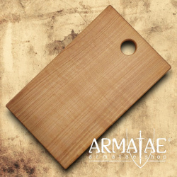 Schneidebrett mit Loch aus Edelkirsche 30 cm auf https://armatae.shop - Bild 1