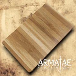 Schneidebrett Eichenholz 40 x 25 x 4 cm auf https://armatae.shop - Bild 4