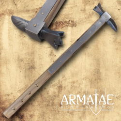 Historisch-authentische Kriegshammer-Replik — 545 mm, Kohlenstoffstahl auf https://armatae.shop - Bild 1