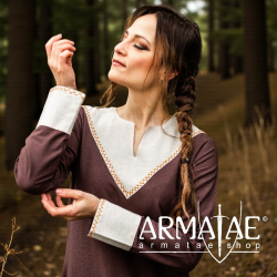 Wikinger Kleid Jorunn Braun/Natur auf https://armatae.shop, Artikel 7040bn von Leonardo Carbone - Bild 3