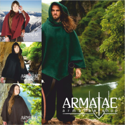 Wikinger-Gugel "Egill" mit Stickerei in verschiedenen Farben von Leonardo Carbone auf https://armatae.shop - Bild 19