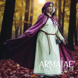 Mittelalterumhang Lyra – Majestätischer Umhang mit Stickereien auf https://armatae.shop - Bild 15