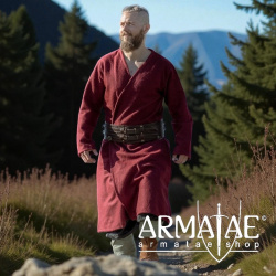 Woll-Klappenrock Balder – Wikinger Klappenmantel aus hochwertiger Wolle von Leonardo Carbone auf https://armatae.shop - Bild 1