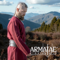 Woll-Klappenrock Balder – Wikinger Klappenmantel aus hochwertiger Wolle von Leonardo Carbone auf https://armatae.shop - Bild 6