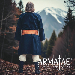 Wikinger Tunika „Thor“ Schwarz von Leonardo Carbone auf https://armatae.shop - Bild 3