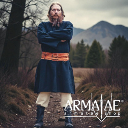 Wikinger Tunika „Thor“ Schwarz von Leonardo Carbone auf https://armatae.shop - Bild 4