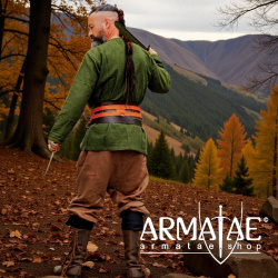 Wikingertunika „Ivar“ Grün – von Leonardo Carbone auf https://armatae.shop - Bild 3