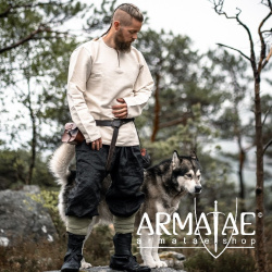 Wikingertunika „Ivar“ Natur – von Leonardo Carbone auf https://armatae.shop - Bild 3