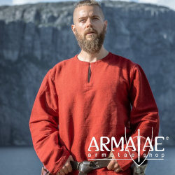 Wikingertunika „Ivar“ Rot –  von Leonardo Carbone auf https://armatae.shop - Bild 3