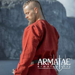 Wikingertunika „Ivar“ Rot –  von Leonardo Carbone auf https://armatae.shop - Bild 4