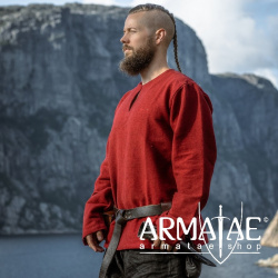 Wikingertunika „Ivar“ Rot –  von Leonardo Carbone auf https://armatae.shop - Bild 5