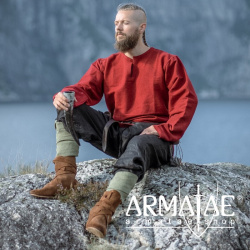 Wikingertunika „Ivar“ Rot –  von Leonardo Carbone auf https://armatae.shop - Bild 8