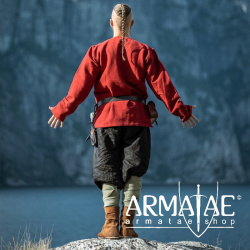 Wikingertunika „Ivar“ Rot –  von Leonardo Carbone auf https://armatae.shop - Bild 7