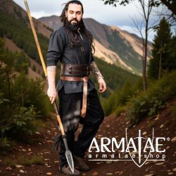 Wikingertunika „Ivar“ Braun – von Leonardo Carbone auf https://armatae.shop - Bild 10