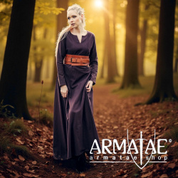 Unterkleid „Lina“ Dunkelbraun von Leonardo Carbone auf https://armatae.shop - Bild 6