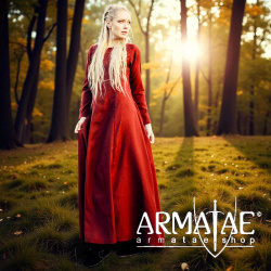 Unterkleid „Lina“ Rot von Leonardo Carbone auf https://armatae.shop - Bild 2