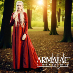 Unterkleid „Lina“ Rot von Leonardo Carbone auf https://armatae.shop - Bild 3