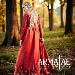 Unterkleid „Lina“ Rot von Leonardo Carbone auf https://armatae.shop - Bild 9