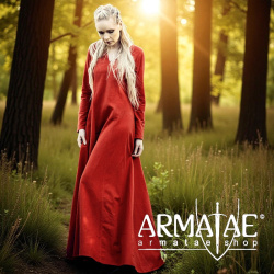 Unterkleid „Lina“ Rot von Leonardo Carbone auf https://armatae.shop - Bild 7