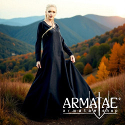 Unterkleid „Lina“ Schwarz von Leonardo Carbone auf https://armatae.shop - Bild 1