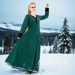 Wikingerkleid „Freya“ Grün von Leonardo Carbone auf https://armatae.shop - Bild 7