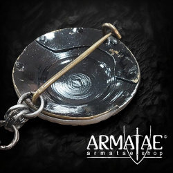 Mantelspange des Ordens des Löwen – Antiksilber auf https://armatae.shop - Bild 2