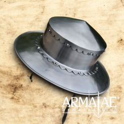 Eisenhut 14. Jahrhundert – Schaukampftauglicher Helm aus 2 mm Stahl | ULFBERTH® auf https://armatae.shop - Bild 1