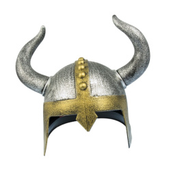 Kinder Wikingerhelm mit Hörnern & Nasal auf https://armatae.shop - Bild 1