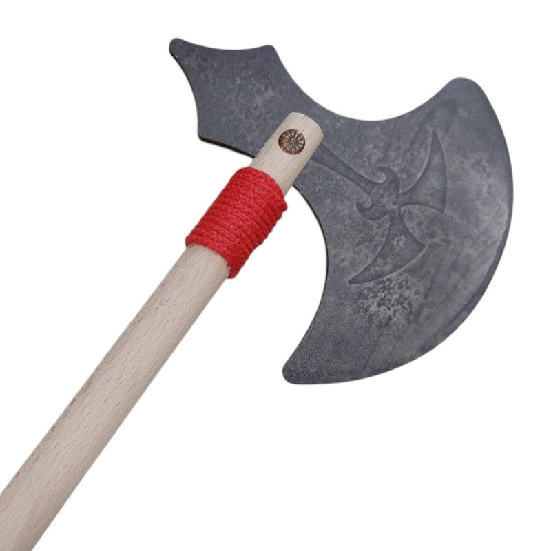 Kinder Ritteraxt aus Holz lang auf https://armatae.shop - Bild 3