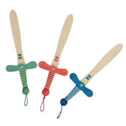 Spielschwert Holzschwert Kinderschwert Bambini in 3 Ausführungen auf https://armatae.shop