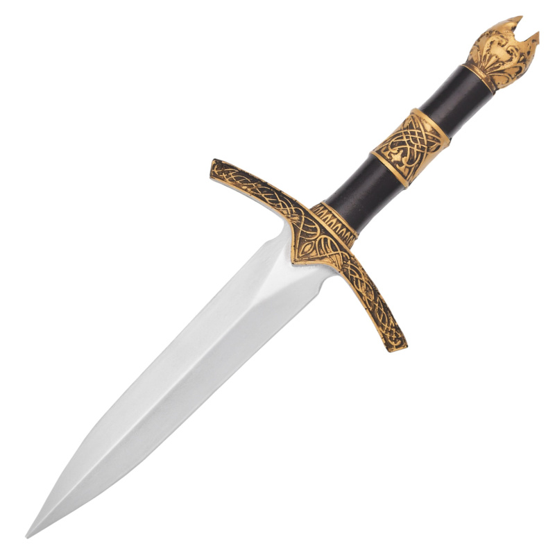 LARP Mittelalter Dolch Valdor – Polsterwaffe mit Fiberglaskern, 37 cm auf https://armatae.shop - Bild 1