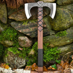 LARP Wikinger Doppelaxt Jorvak – Polsterwaffe aus Schaumstoff, 42 cm auf https://armatae.shop - Bild 5