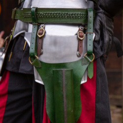 Stangenholster aus Leder für Flaggen, Standarten etc. in 4 verschiedenen Farben auf https://armatae.shop - Bild 2