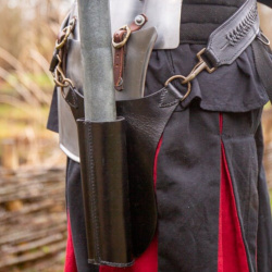 Stangenholster aus Leder für Flaggen, Standarten etc. in 4 verschiedenen Farben auf https://armatae.shop - Bild 10