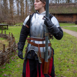 Stangenholster aus Leder für Flaggen, Standarten etc. in 4 verschiedenen Farben auf https://armatae.shop - Bild 12